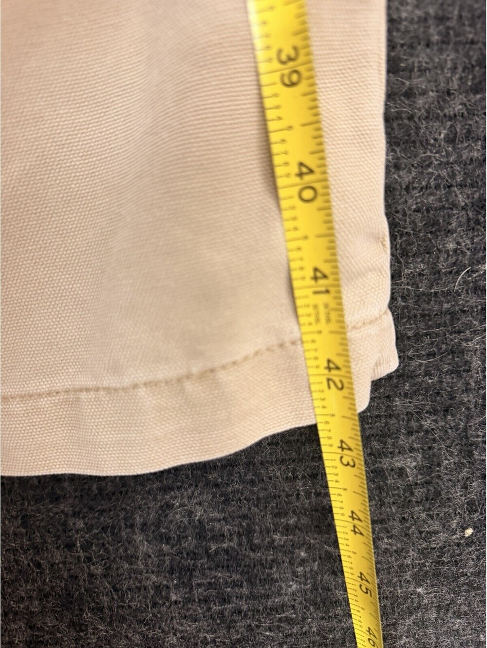 H & M Beige Jeans Men’s Size 30 Baggy Fit - Picture 5 of 6